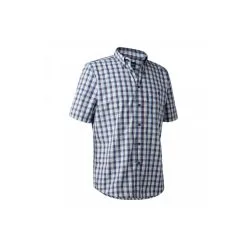CHEMISE MANCHES COURTES HOMME DEERHUNTER JEFF - BLEU