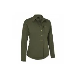 CHEMISE MANCHES LONGUES FEMME DEERHUNTER LADY ANTI-INSECT SHIRT WITH HHL TREATMENT - KAKI