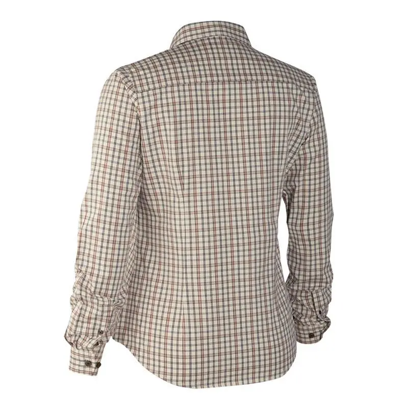 CHEMISE MANCHES LONGUES FEMME DEERHUNTER LADY HARPER SHIRT - VERT 4 CHEMISE MANCHES LONGUES FEMME DEERHUNTER LADY HARPER SHIRT - VERT - Image 2