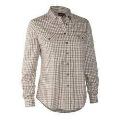 CHEMISE MANCHES LONGUES FEMME DEERHUNTER LADY HARPER SHIRT - VERT