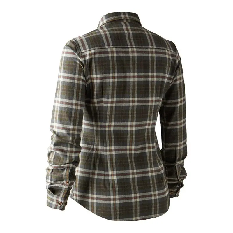 CHEMISE MANCHES LONGUES FEMME DEERHUNTER LADY RUBY SHIRT - JAUNE 4 CHEMISE MANCHES LONGUES FEMME DEERHUNTER LADY RUBY SHIRT - JAUNE - Image 2