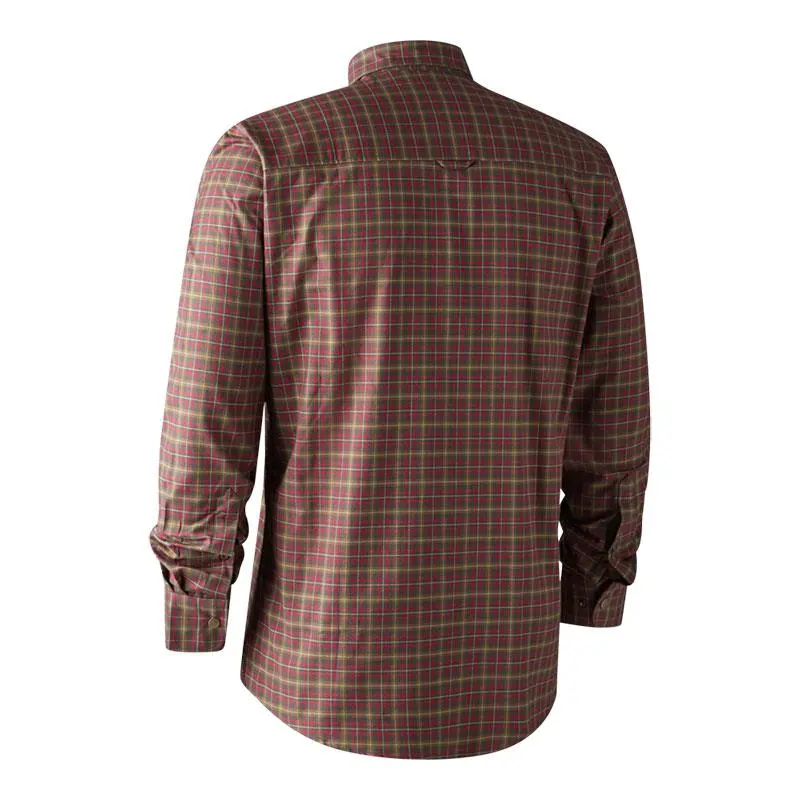 CHEMISE MANCHES LONGUES HOMME DEERHUNTER AIDEN SHIRT - ROUGE 4 CHEMISE MANCHES LONGUES HOMME DEERHUNTER AIDEN SHIRT - ROUGE - Image 2