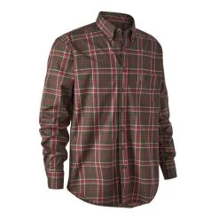 CHEMISE MANCHES LONGUES HOMME DEERHUNTER ELI - VERT