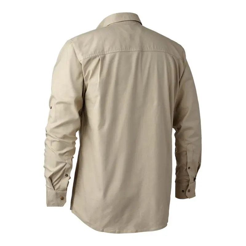 CHEMISE MANCHES LONGUES HOMME DEERHUNTER MATABO - BEIGE 4 CHEMISE MANCHES LONGUES HOMME DEERHUNTER MATABO - BEIGE - Image 2