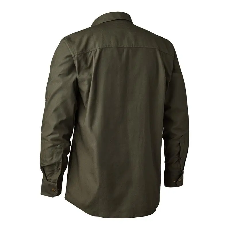 CHEMISE MANCHES LONGUES HOMME DEERHUNTER MATABO - VERT 4 CHEMISE MANCHES LONGUES HOMME DEERHUNTER MATABO - VERT - Image 2