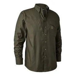 CHEMISE MANCHES LONGUES HOMME DEERHUNTER MATABO - VERT