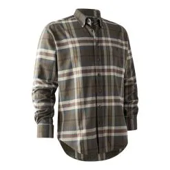 CHEMISE MANCHES LONGUES HOMME DEERHUNTER RONALD SHIRT - JAUNE