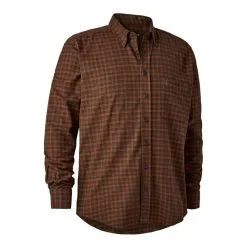CHEMISE MANCHES LONGUES HOMME DEERHUNTER VICTOR - MARRON