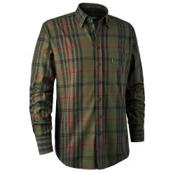 LONG SLEEVED-SHIRT DEERHUNTER LARRY KHAKI