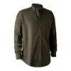 LONG SLEEVED-SHIRT DEERHUNTER LIAM KHAKI -Deerhunter Shop long sleeved shirt deerhunter liam khaki z 2285 228535