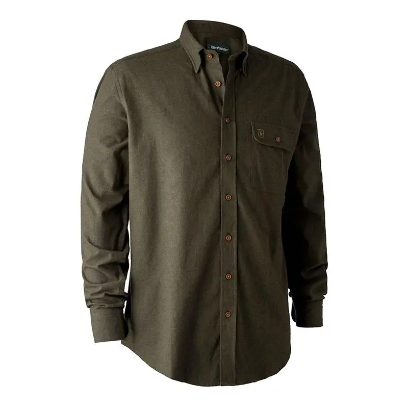LONG SLEEVED-SHIRT DEERHUNTER LIAM KHAKI 3 LONG SLEEVED-SHIRT DEERHUNTER LIAM KHAKI