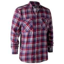 LONG SLEEVED-SHIRT DEERHUNTER MARVIN I RED