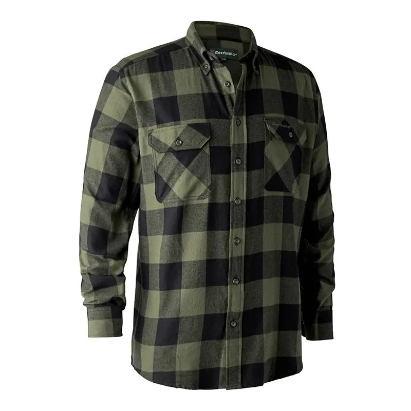 LONG SLEEVED-SHIRT DEERHUNTER MARVIN II KHAKI 3 LONG SLEEVED-SHIRT DEERHUNTER MARVIN II KHAKI