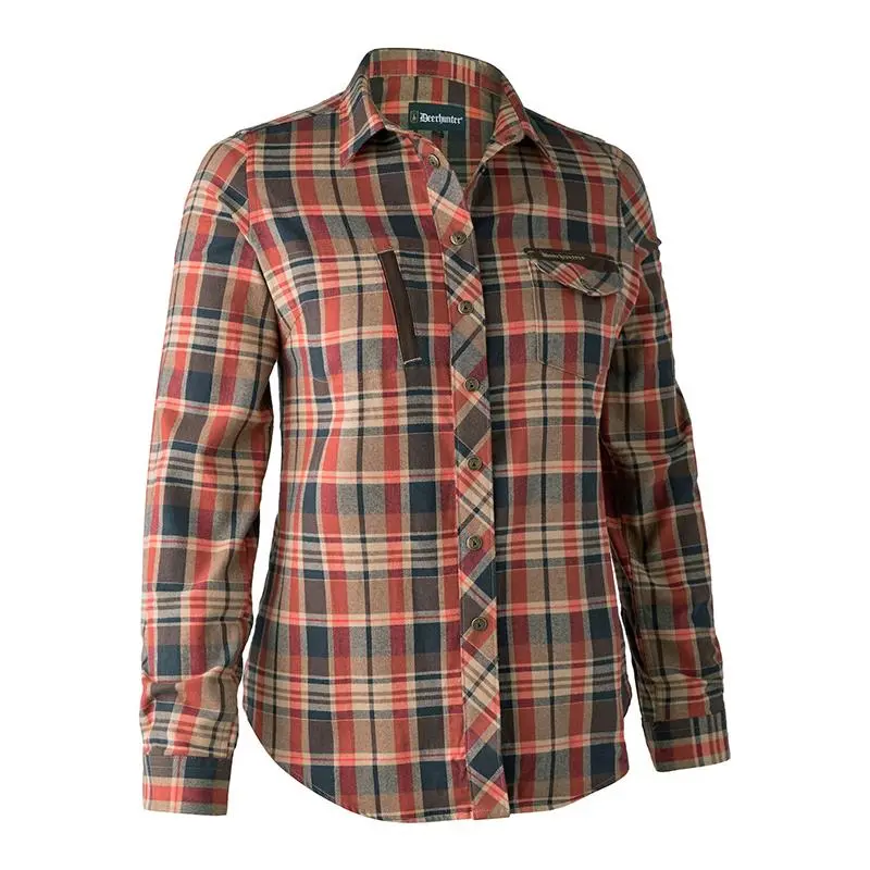 LONG SLEEVED-SHIRT WOMAN DEERHUNTER LADY ATHENA ORANGE 3 LONG SLEEVED-SHIRT WOMAN DEERHUNTER LADY ATHENA ORANGE