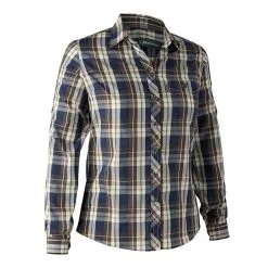 LONG SLEEVED-SHIRT WOMAN DEERHUNTER LADY MAY BLUE