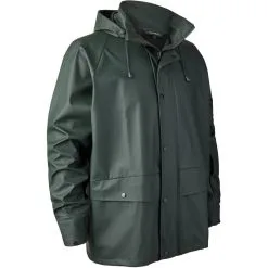 MAN JACKET DEERHUNTER NORDMANN FIR RAIN JACKET ART GREEN