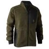 MAN JACKET DEERHUNTER ROGALAND FIBER PILE KHAKI -Deerhunter Shop man jacket deerhunter rogaland fiber pile khaki z 2283 228306