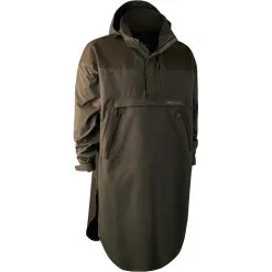MAN JACKET DEERHUNTER TRACK RAIN ANORAK WITH MEMBRANE WALNUT