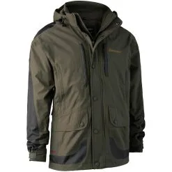MAN JACKET DEERHUNTER UPLAND JACKET RENFORCE WITH MEMBRANE WALNUT