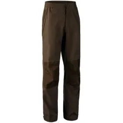 MAN PANTS DEERHUNTER TRACK RAIN TROUSERS WITH MEMBRANE WALNUT
