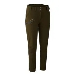 PANTALON FEMME DEERHUNTER LADY GABBY BOOT TROUSERS - PEAT