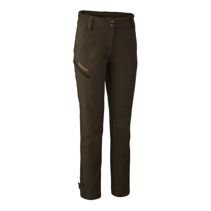PANTALON FEMME DEERHUNTER LADY MARY EXTREME TROUSERS - KAKI 3 PANTALON FEMME DEERHUNTER LADY MARY EXTREME TROUSERS - KAKI