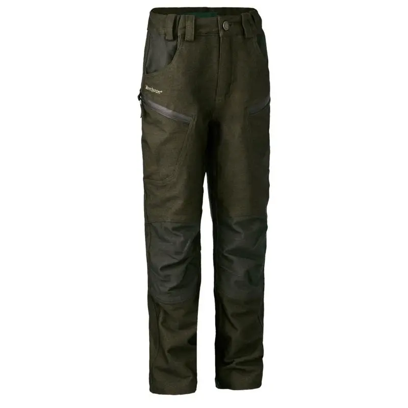 PANTALON JUNIOR DEERHUNTER CHASSE - OLIVE 3 PANTALON JUNIOR DEERHUNTER CHASSE - OLIVE